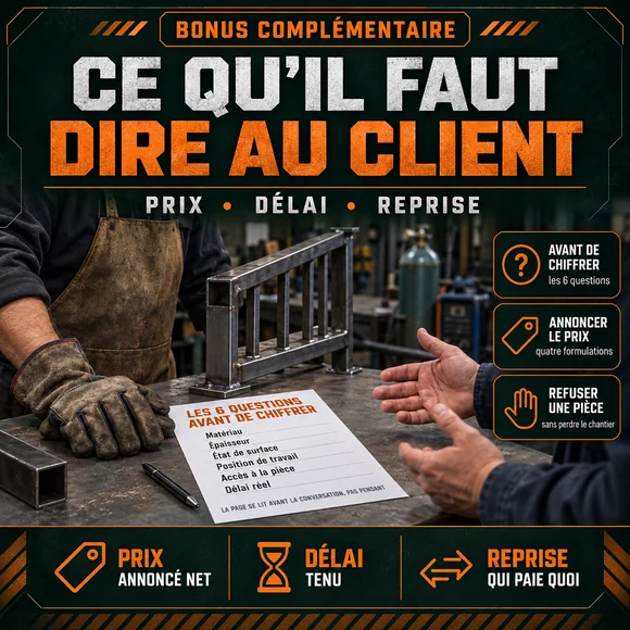 Bonus 5, Ce Qu'il Faut Dire au Client